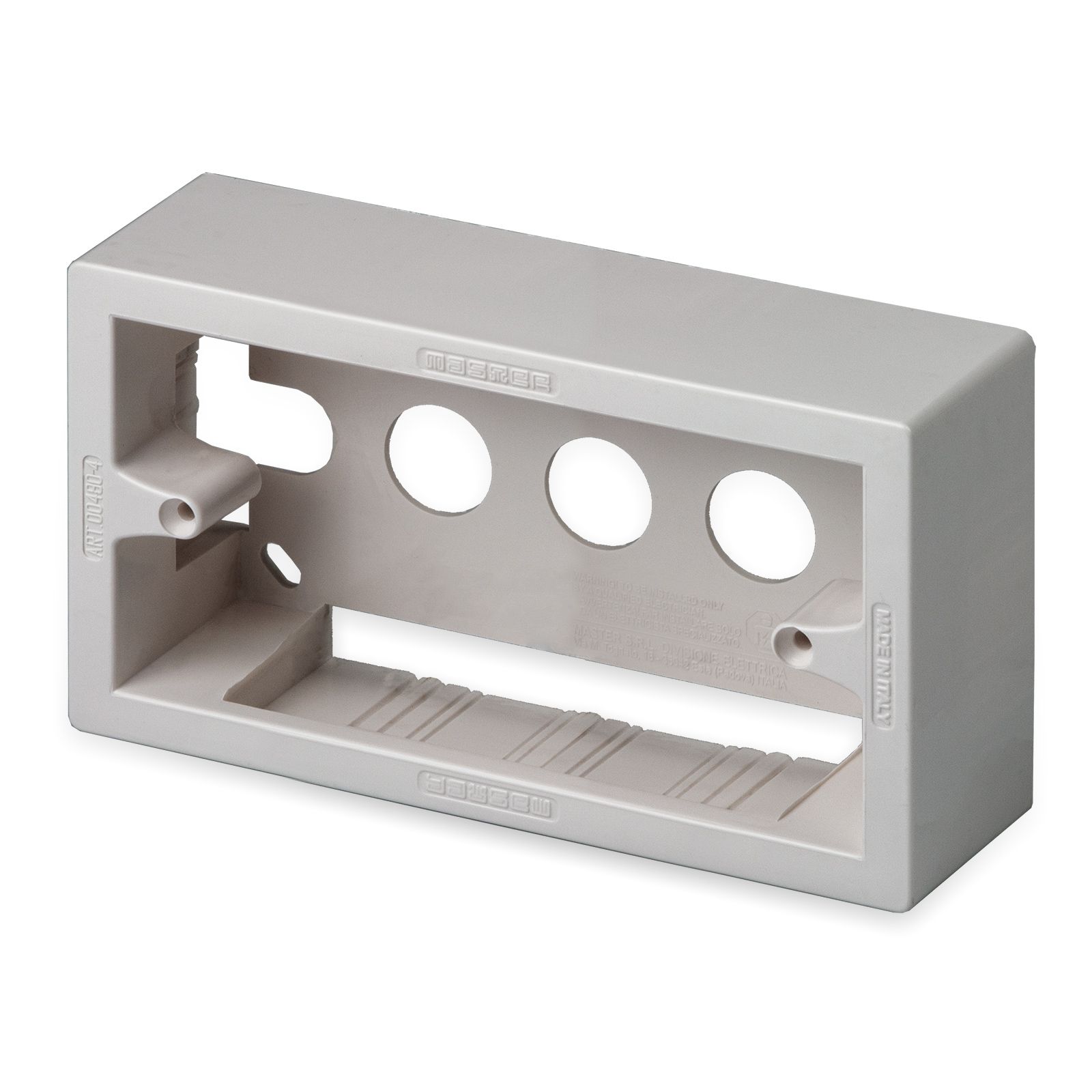 External Swithc box 4 Holes GREY