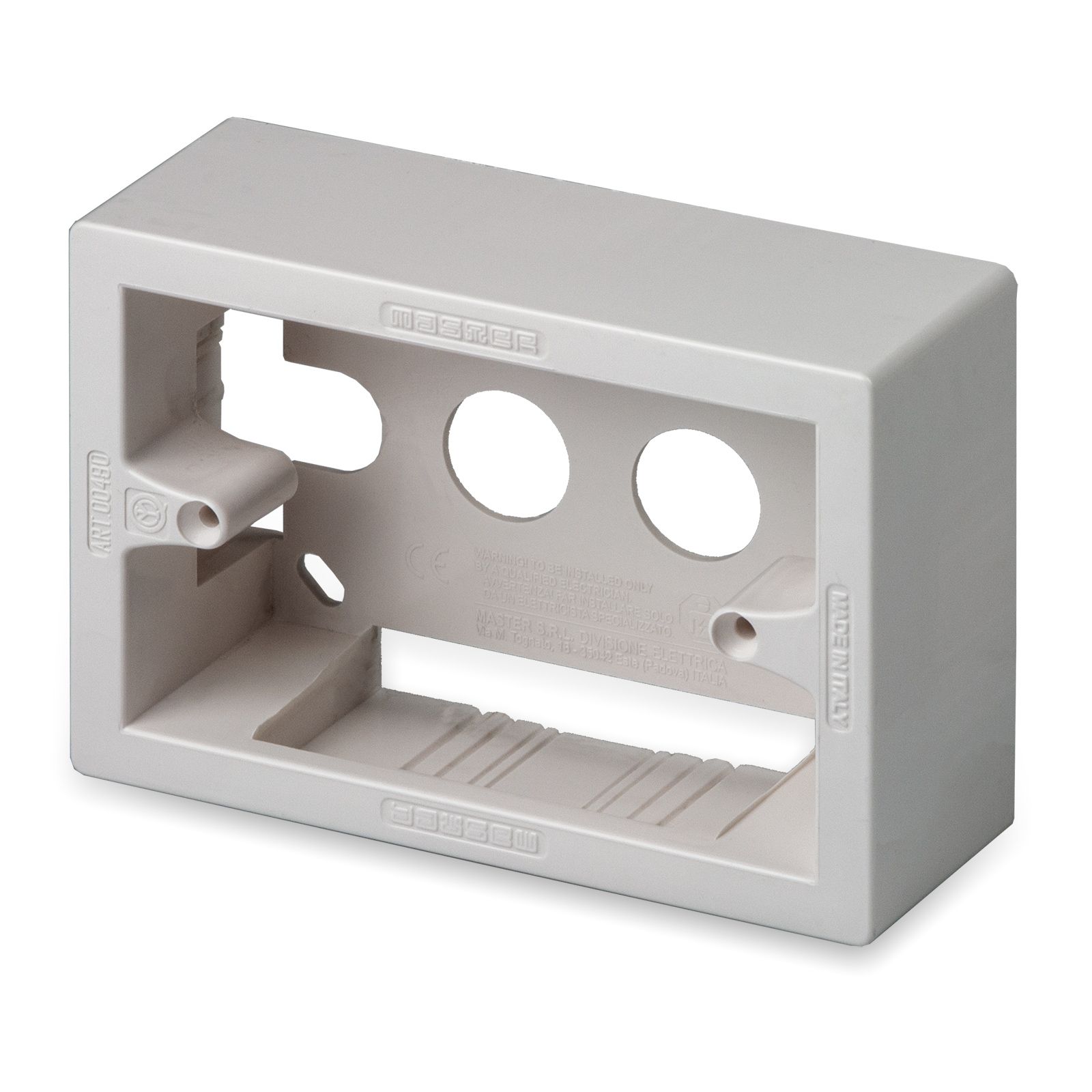 External Swithc box 3 Holes GREY