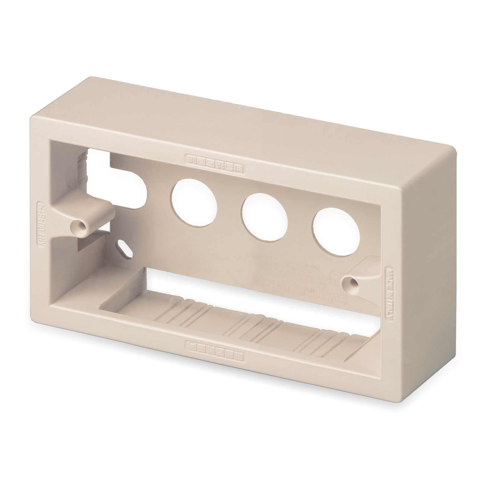 External Swithc box 4 Holes IVORY