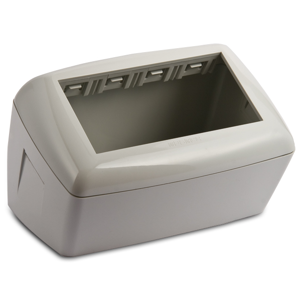 Table box 4 modules, grey