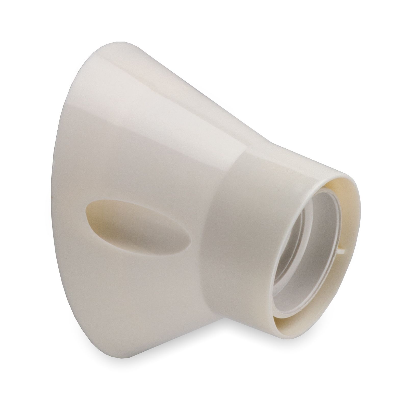 Portalámpara E27 base incl. blanc