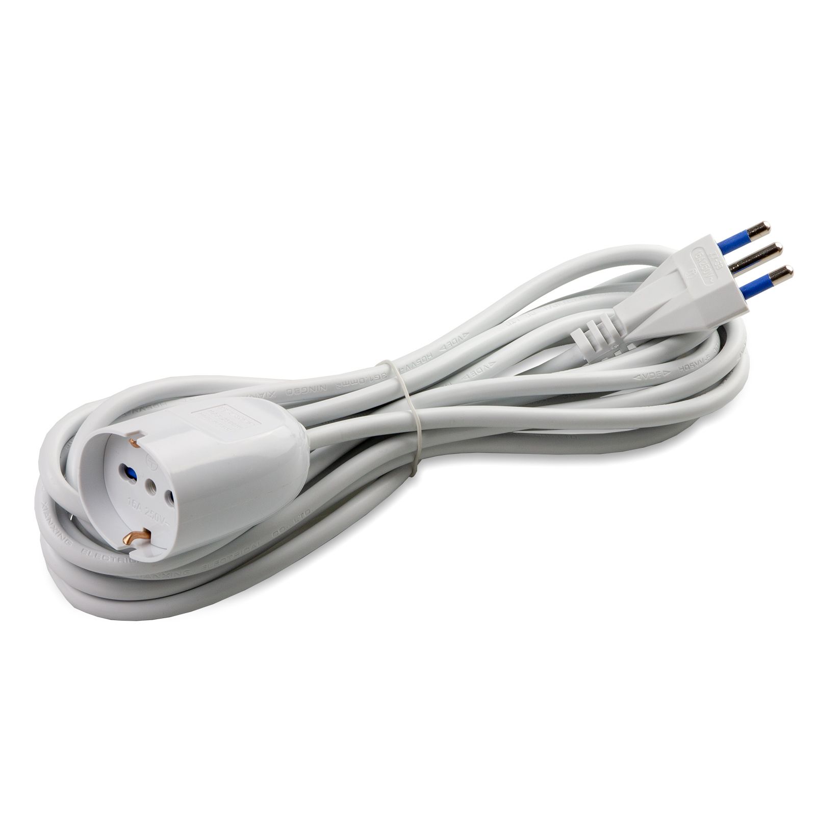 Cavo 3x1 Mt.3 Sp.16A+T Pr.Univer. BIANCO