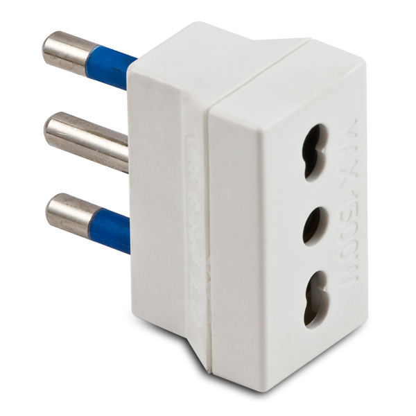 Adaptador Toma Simple 16A 2P+T Blanco