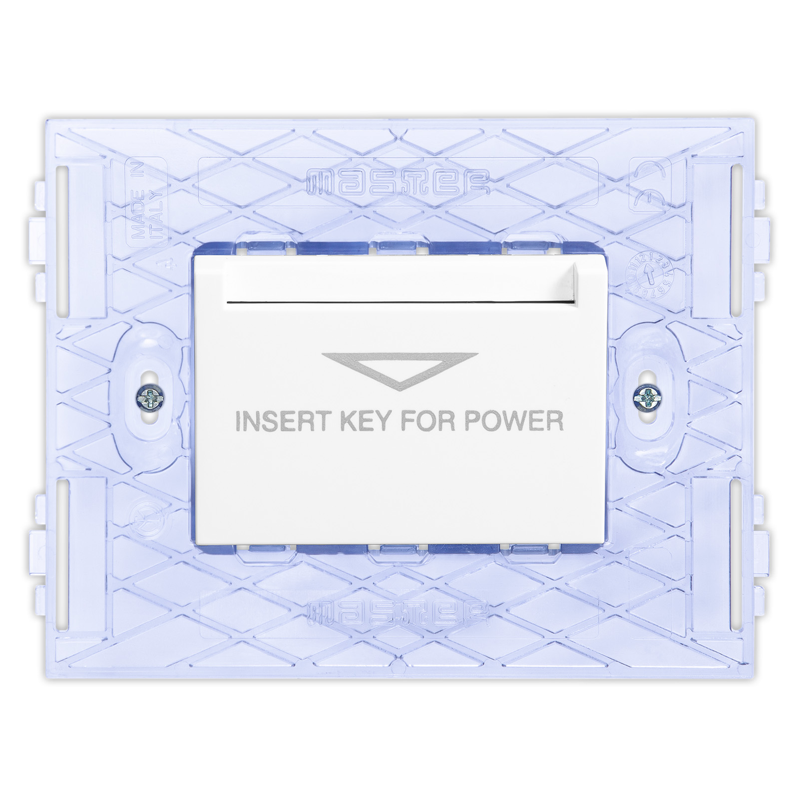 PIXIA Interruttore Badge 3Mod. c/Supp