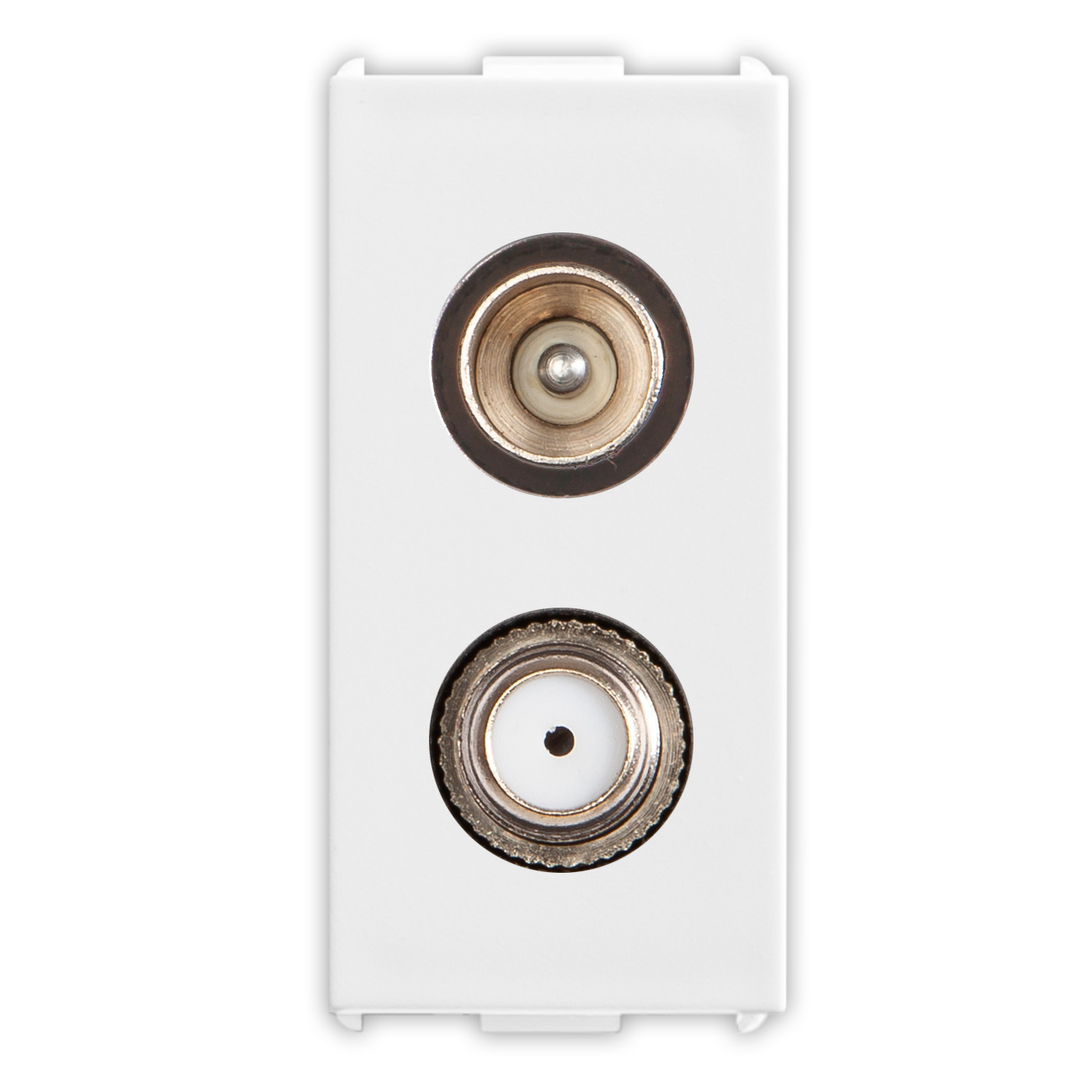 PIXIA Pr.Coax IEC-F M-F Pas. dB 14 White