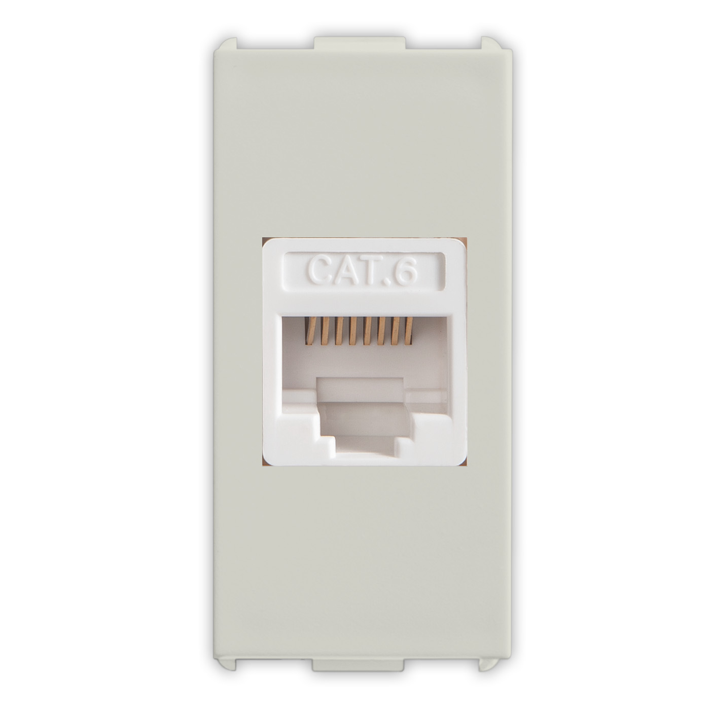 PIXIA Presa RJ45 Cat.6 NonScherm. Sand