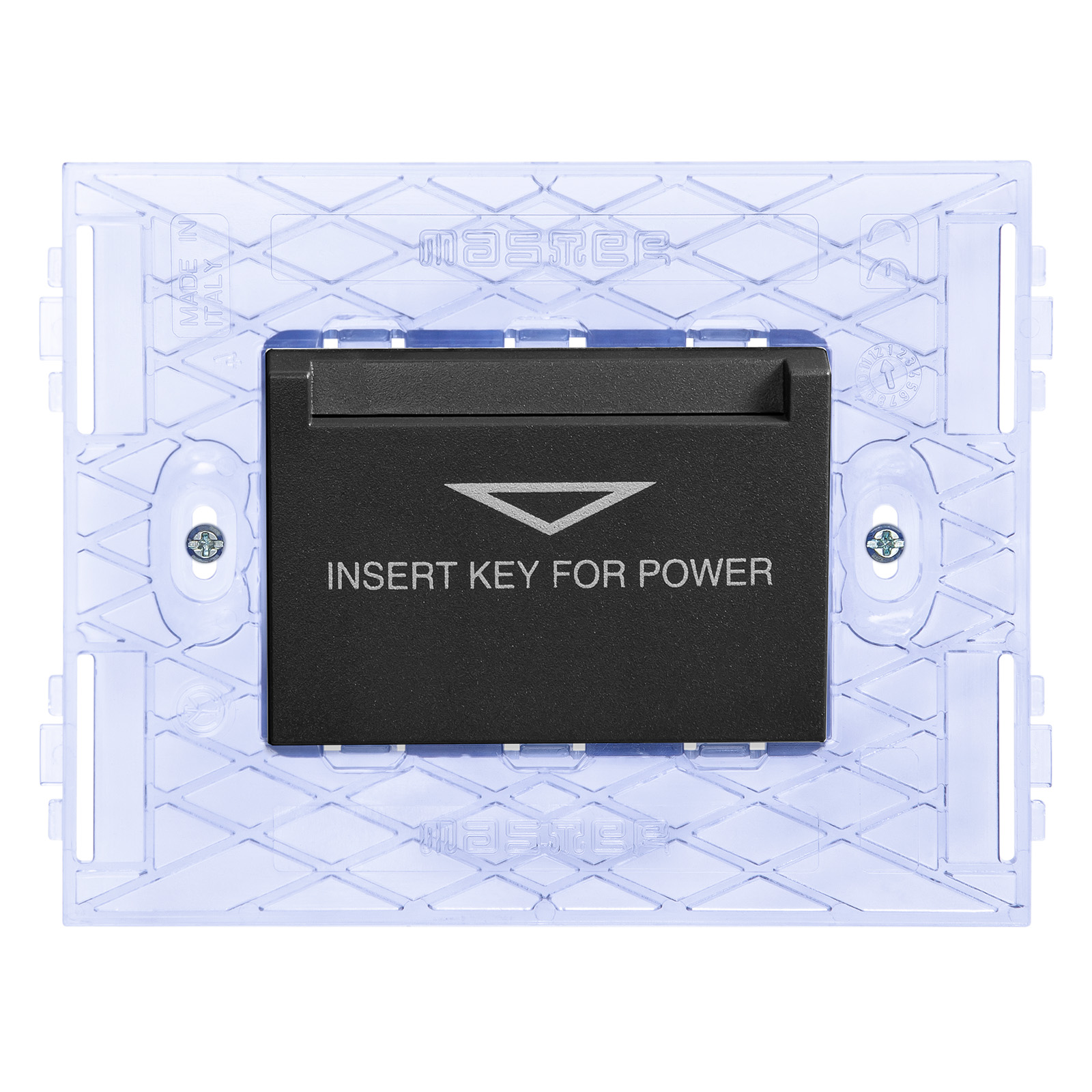 PIXIA Interruttore Badge 3Mod. c/Supp