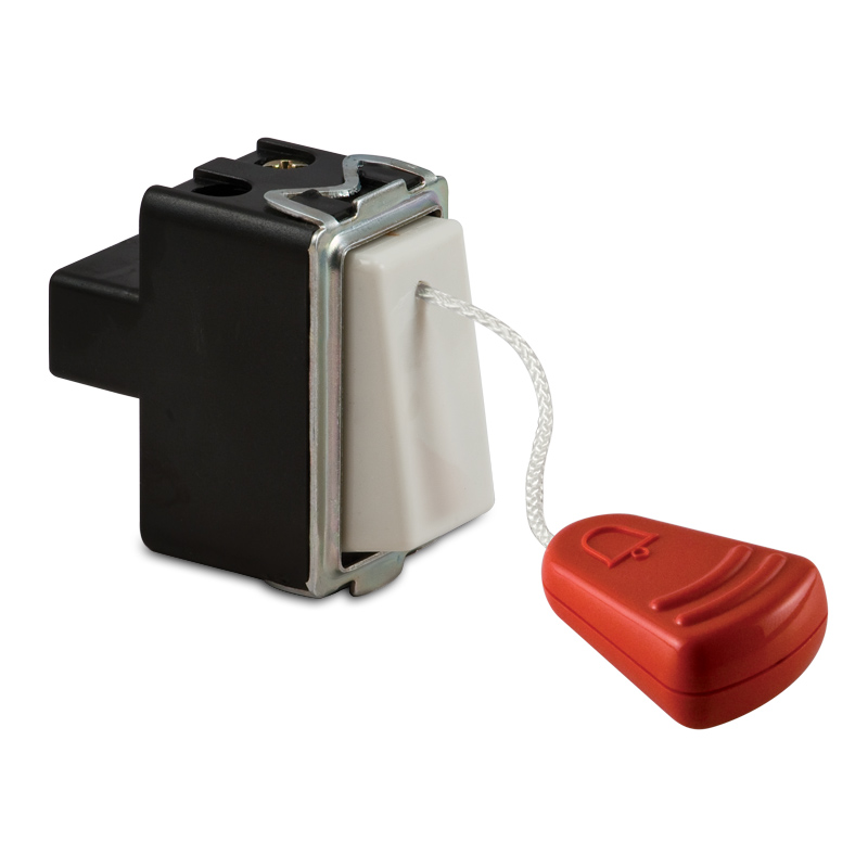 Pulsante con corda 16A 250V 1P NC