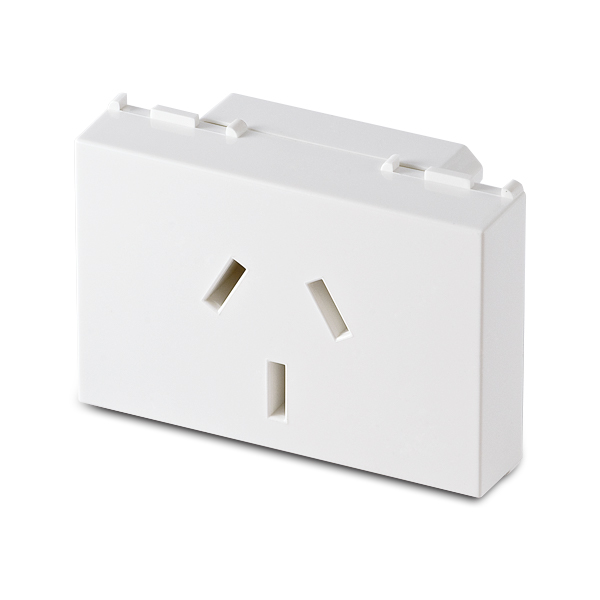 Presa 2P+T 20A 250V AMER. 3M. ANTIBACT