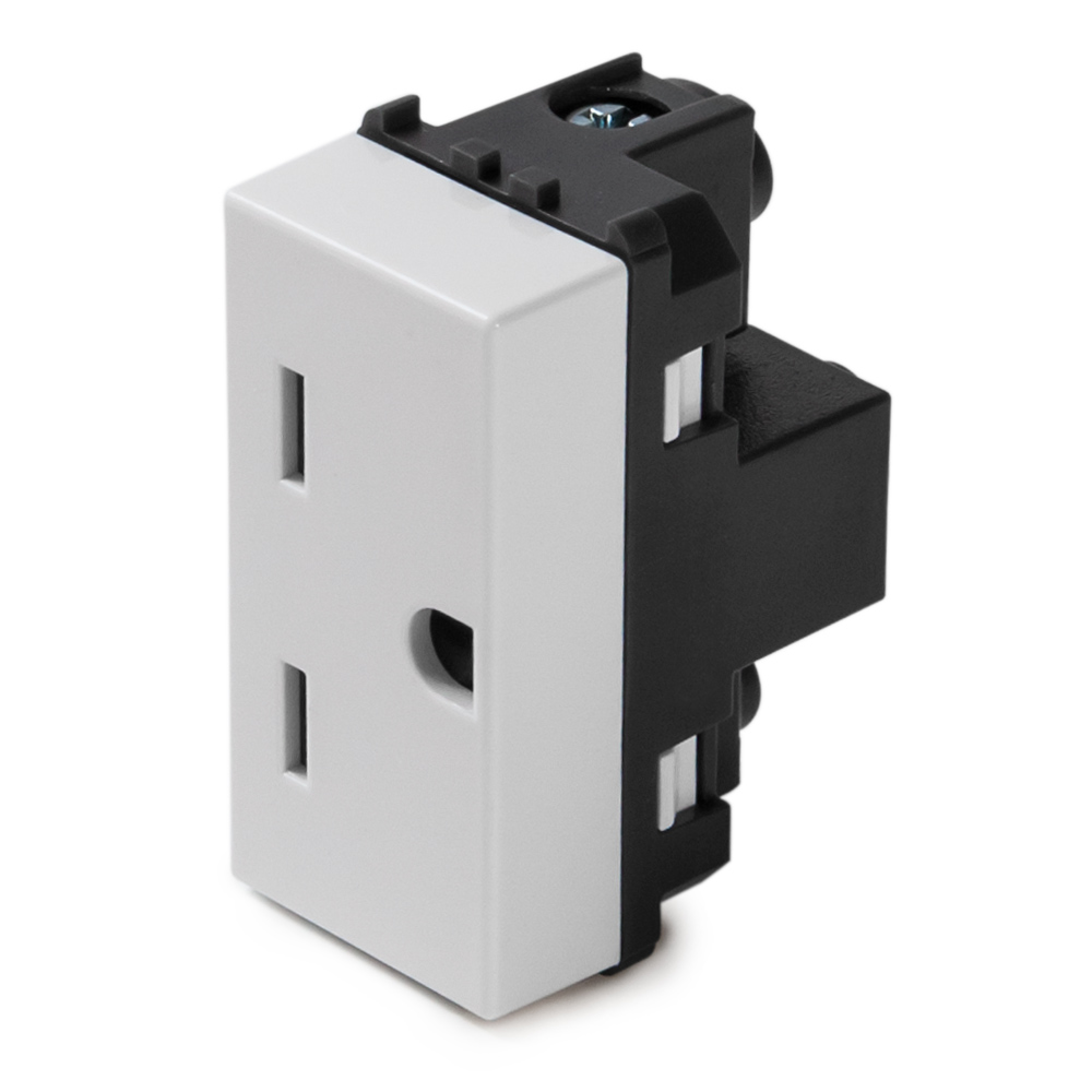 Presa 2P+T Laterale 15A 250V ANTIBACT