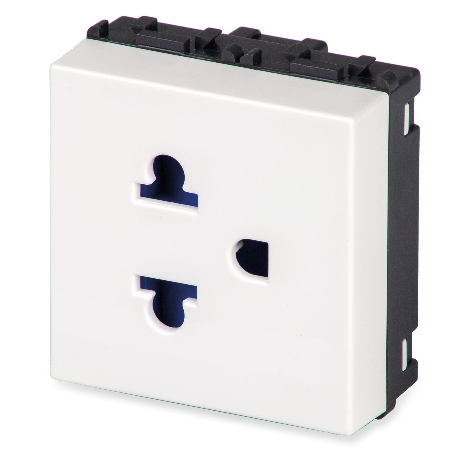 Presa 2P+T 16A 250V AUROAMER. 2M ANTIBAC