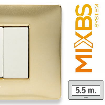 MixBS Placca 5,5 P. St.ING ORO KARAT