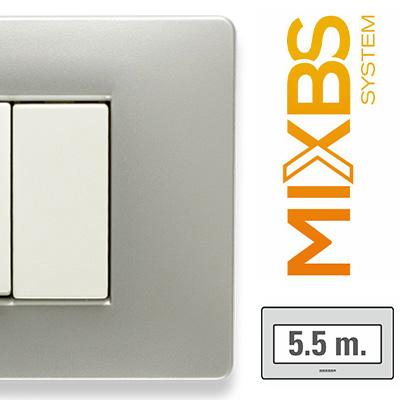 MixBS Placca 5.5 P. St.ING GREY MOON