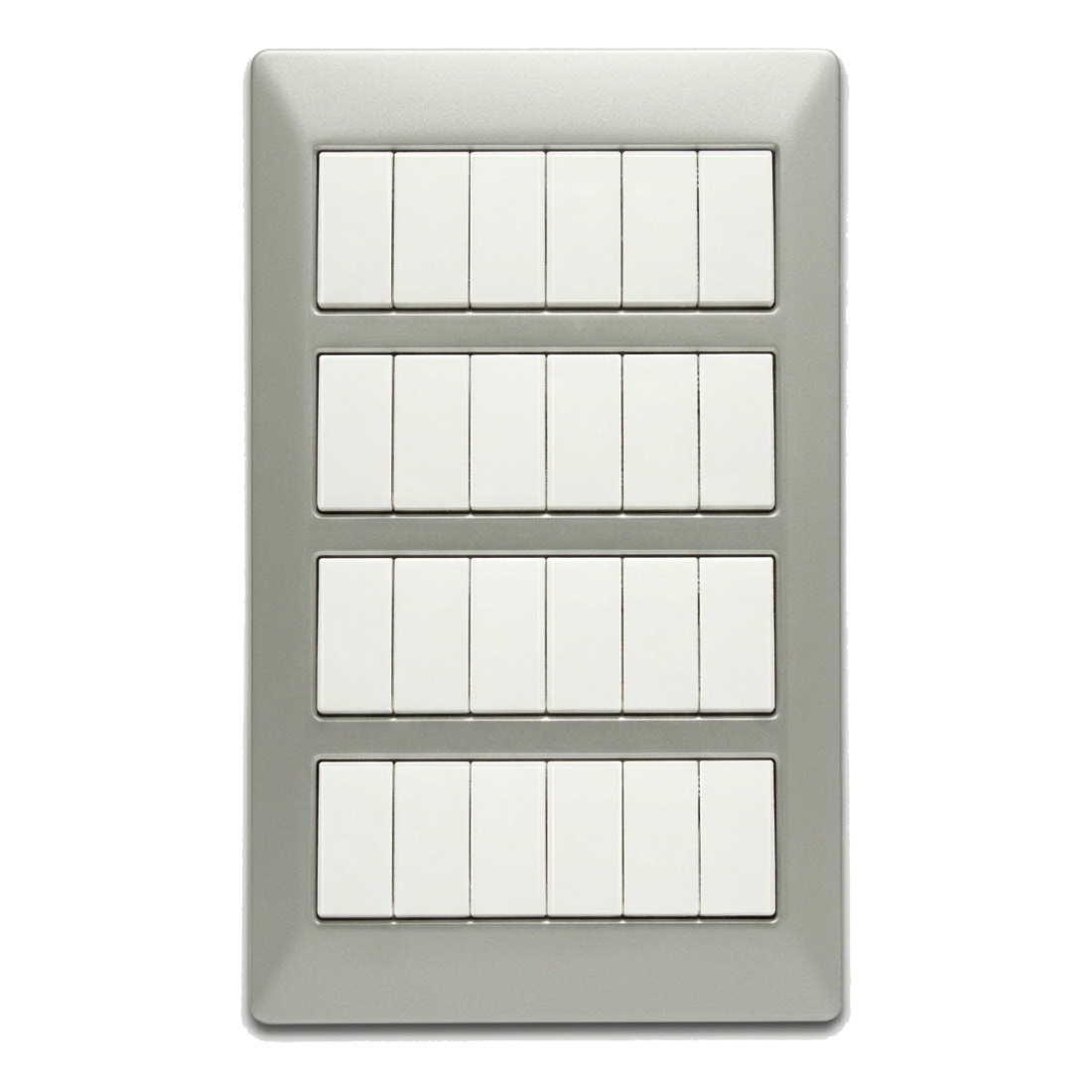 24 modules MIX plate, Moon Grey