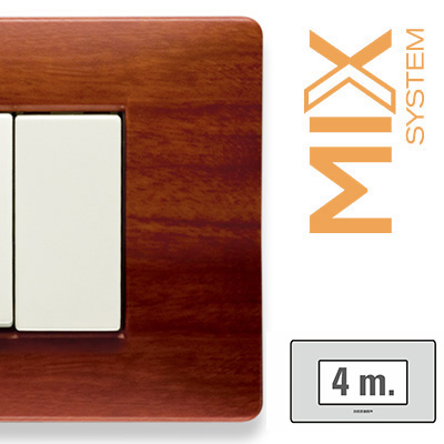 MIX Placca 4 Posti ESSENZA CHERRY