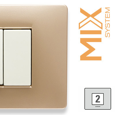 MIX Placca 2 Posti SAHARA