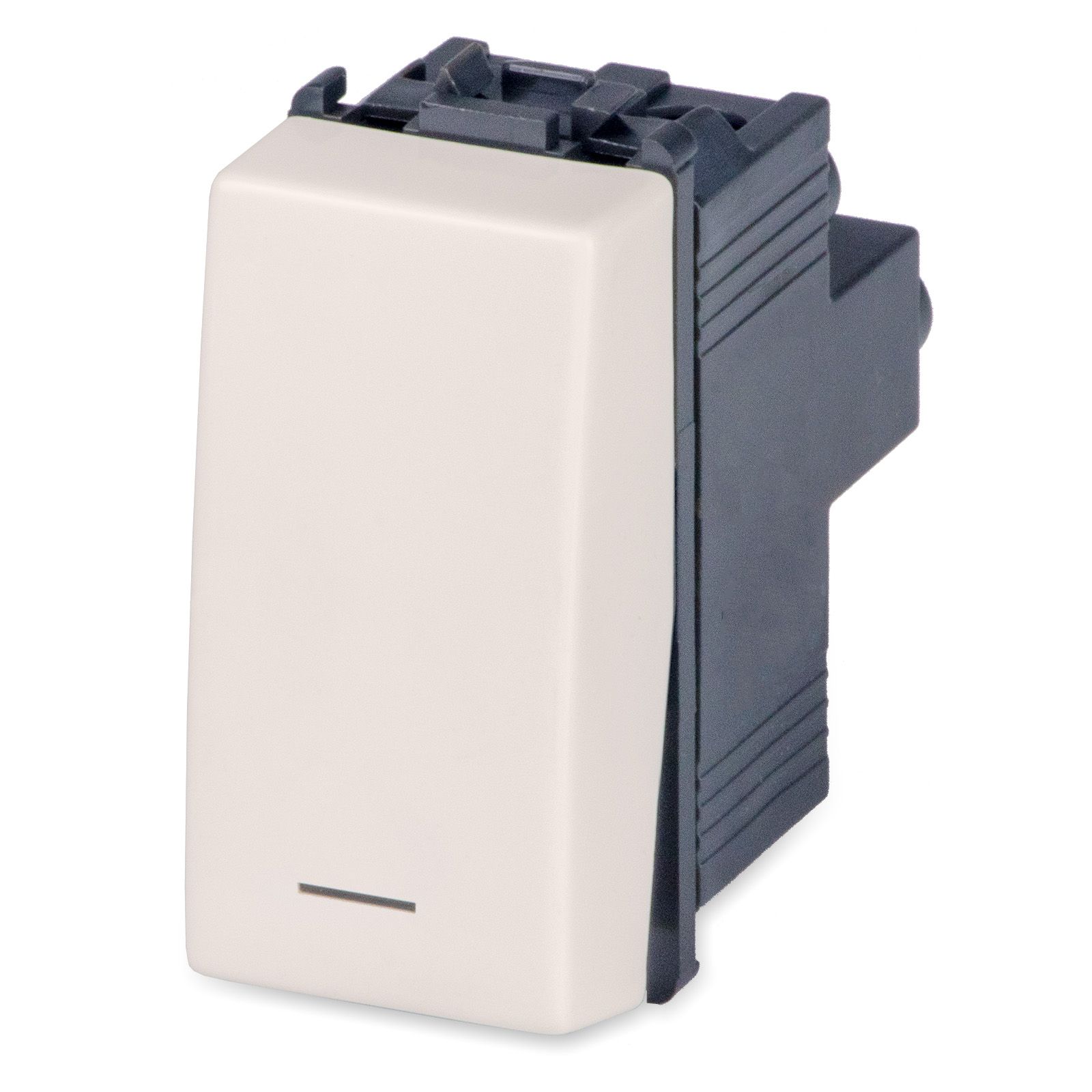 Interrupteur unipolaire 1P 16AX avec LED