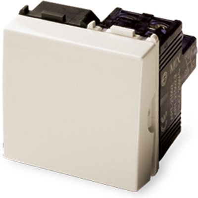 Inverseur 16AX 250V ivoire, 2 mod.