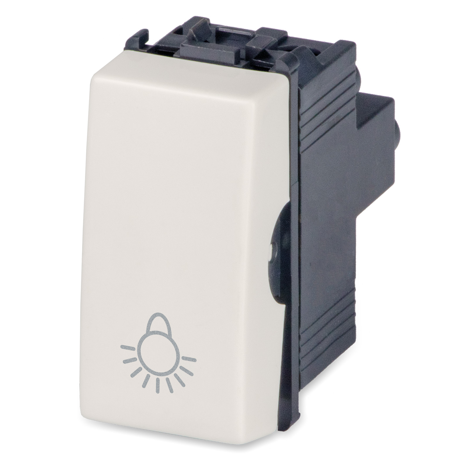 MIX Bouton Lumière 1P 16A avec LED