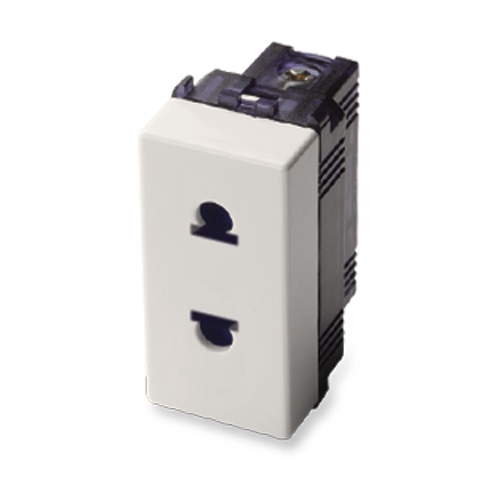 MIX Base de enchufe 2P 16A EUROAMER.Ø4.8