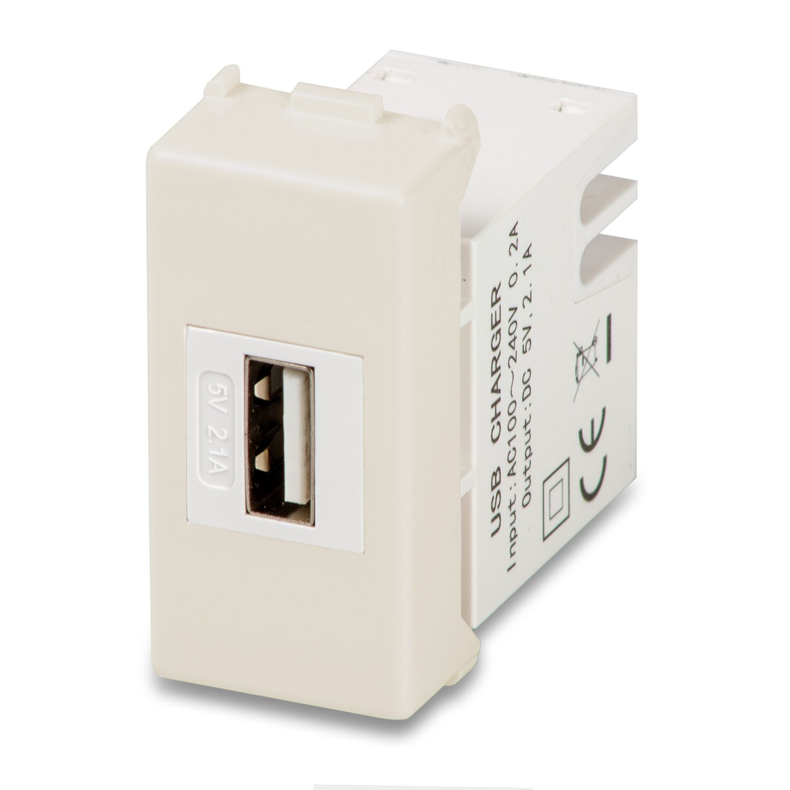Fuente de alimentación USB 2.1A 100-240V