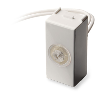 1 module white pilot light 125V Ivory