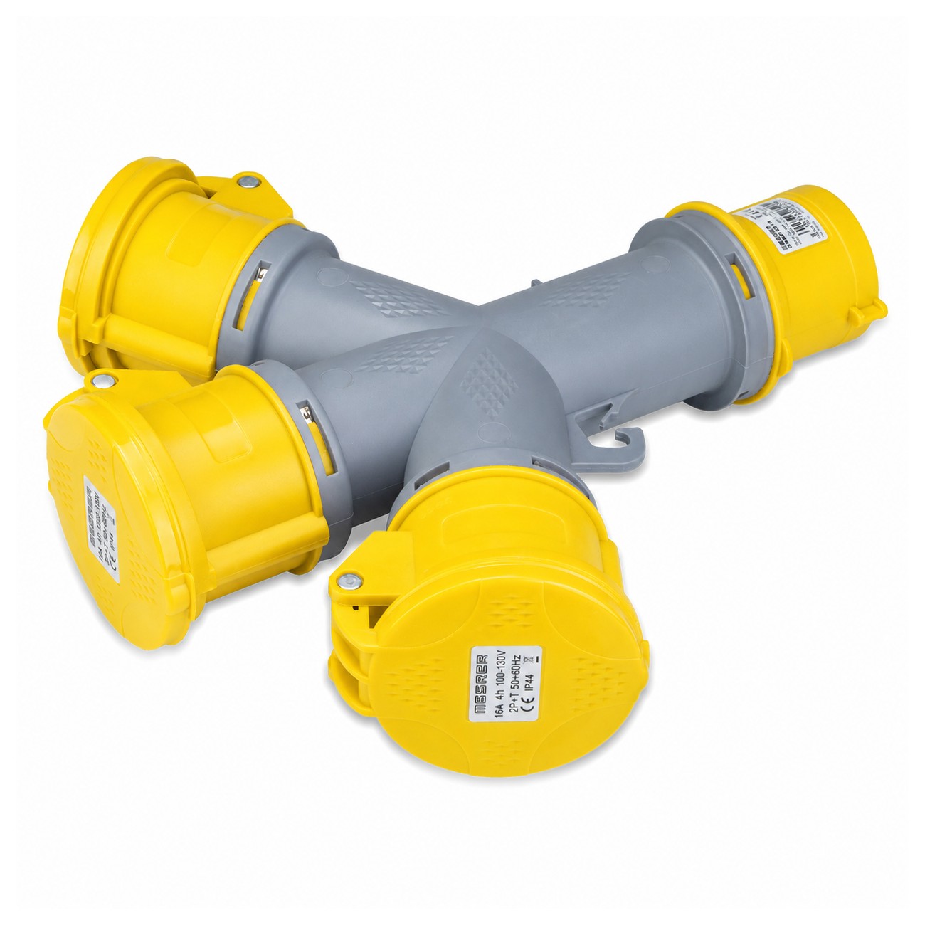 Adapt.triple 3P+N+T 16A 110V IP44