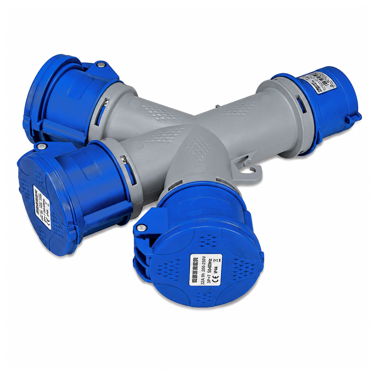 Adapt.Triple 3P+T 32A 240V IP44
