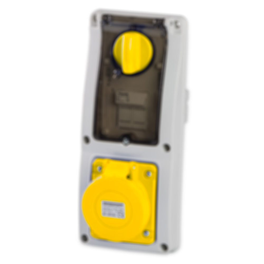 Pr.Int.3P+T 32A 110V 4h GIALLO IP44