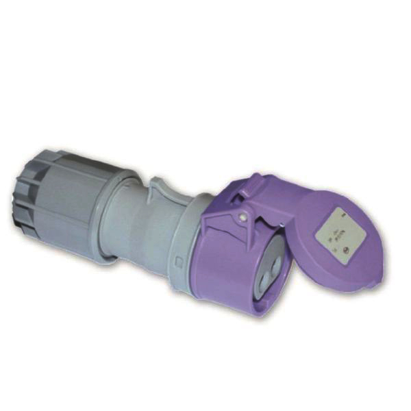 Sock.2P 16A 50/60Hz 24V Violet IP44