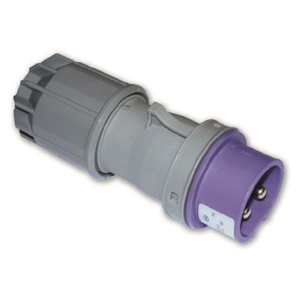 Prise 2P 16A Hz 50/60 24V Violette IP44