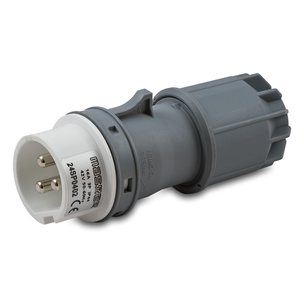 Prise 3P 16A Hz 50/60 42V Blanc IP44