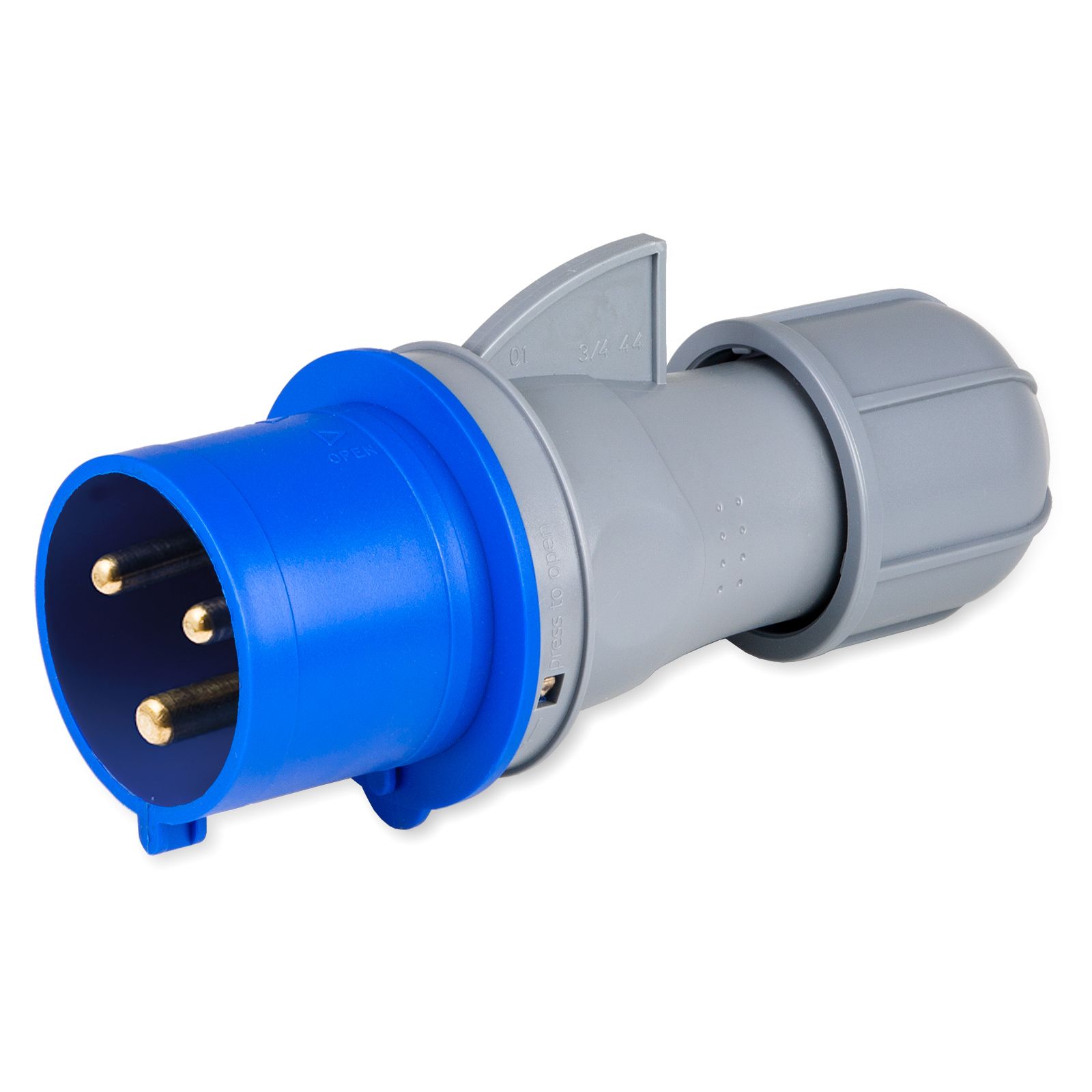 Sp.2P+T 32A 230V 6h BLU IP44