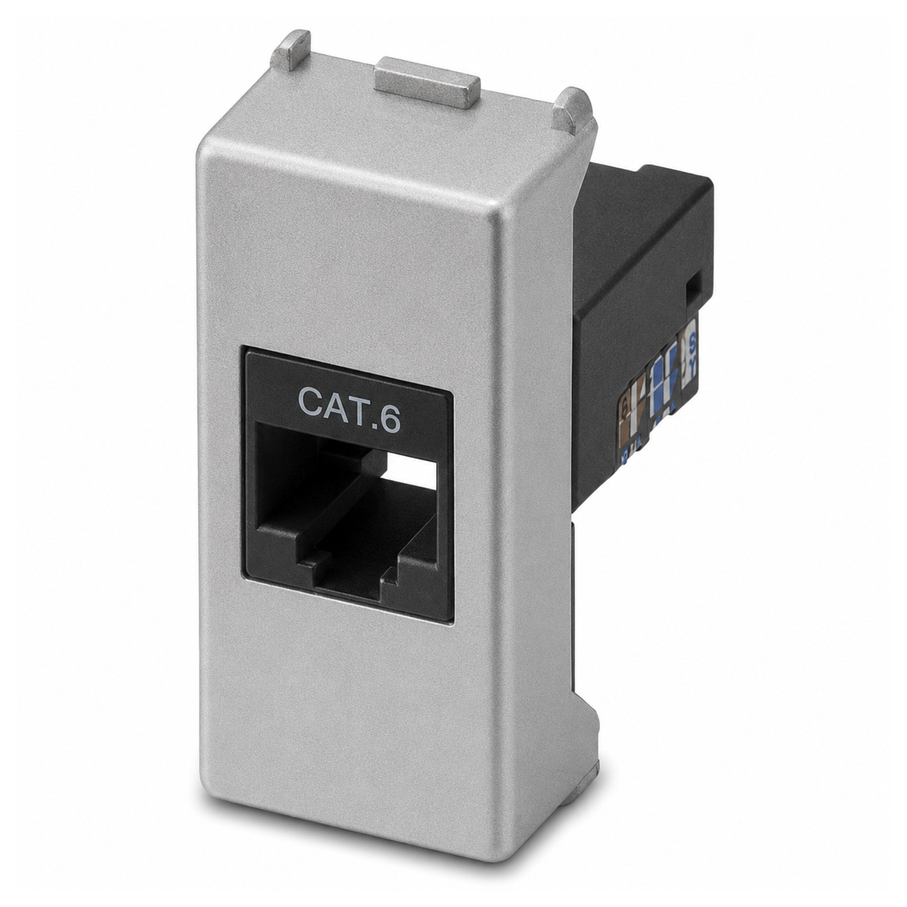 Prise MIX RJ45, fiche 8/8 Cat.6 UTP