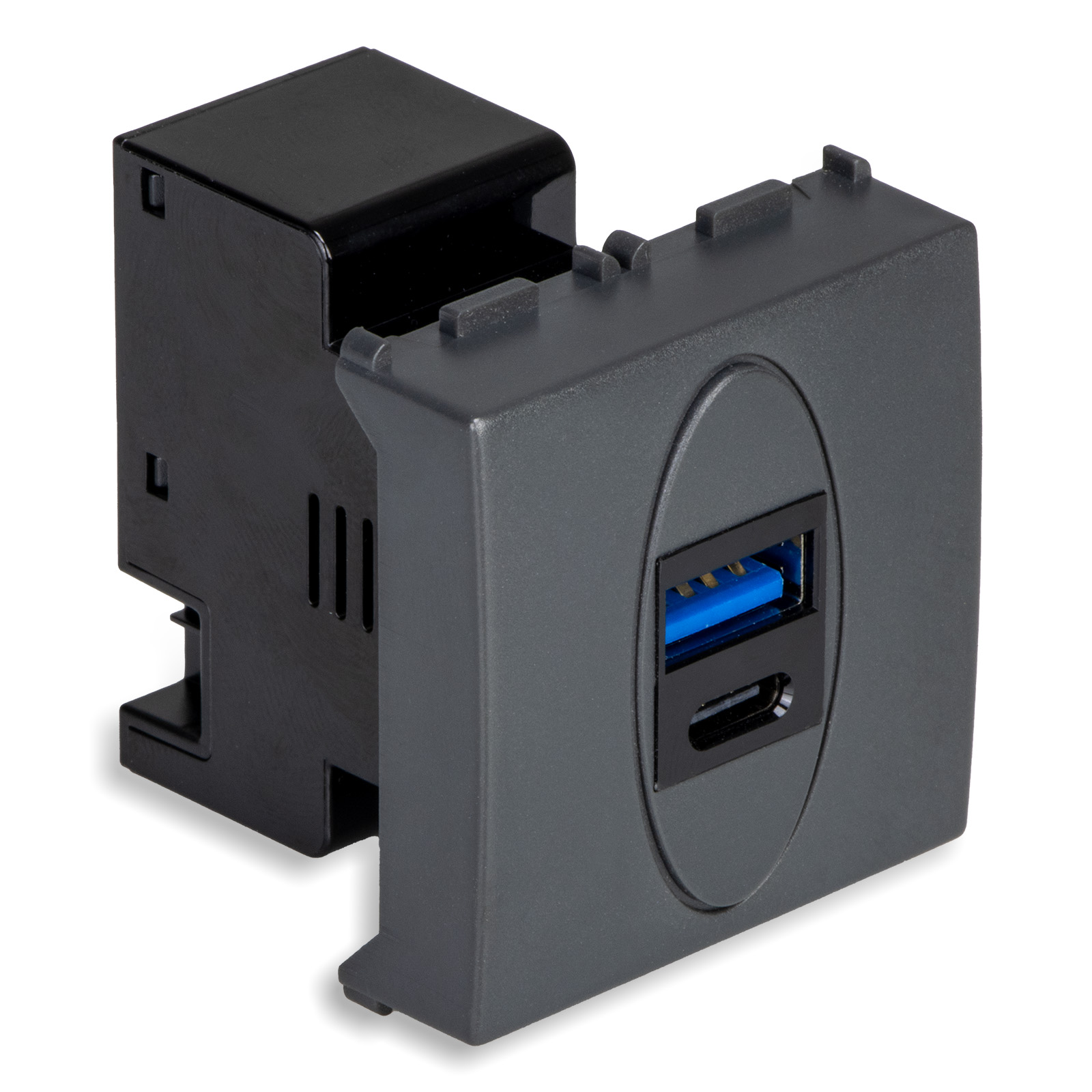 USB A+C power supply 100/240V~