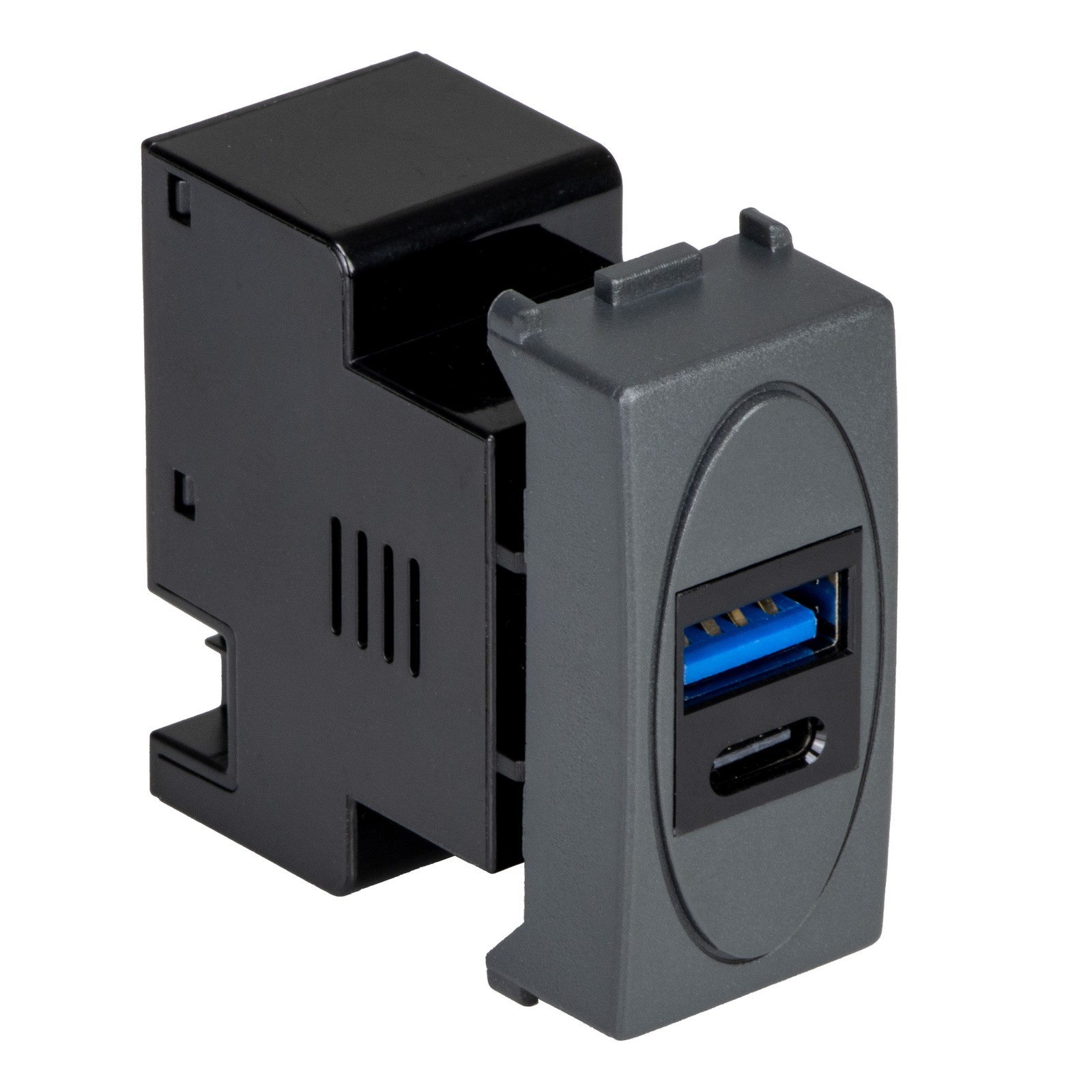 Alimentación USB A+C 100/240Vac