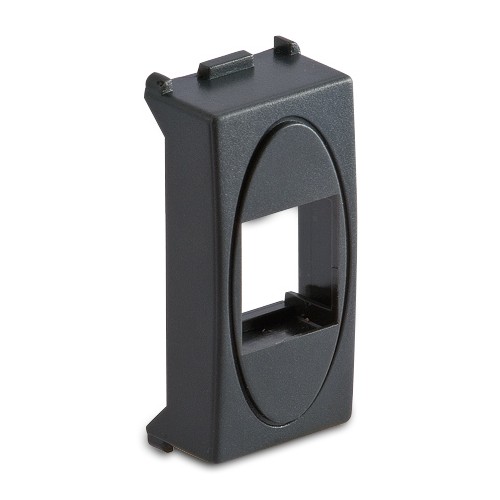Adaptador de toma telefónica RJ45 gris