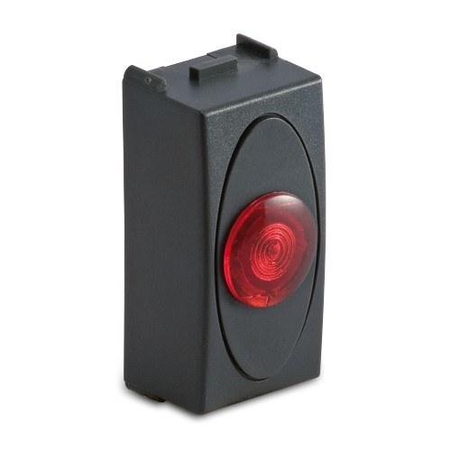 Indicador de localiz. lumin. rojo Gris