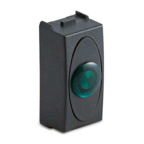 Indicador de localiz. lumin. verde Gris