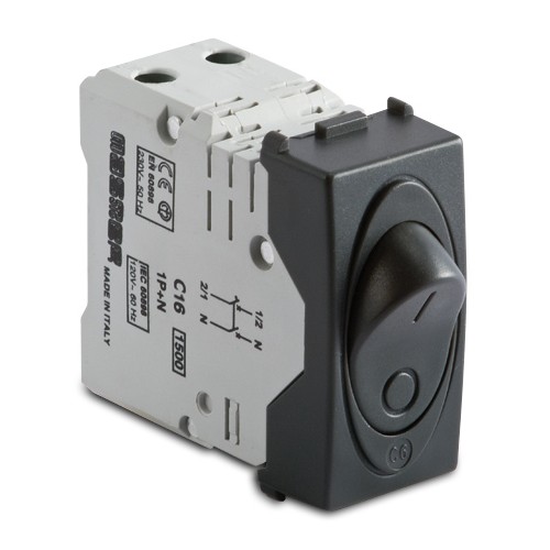 Interrupt.autom.magnetoterm.1P+NC16A Gri