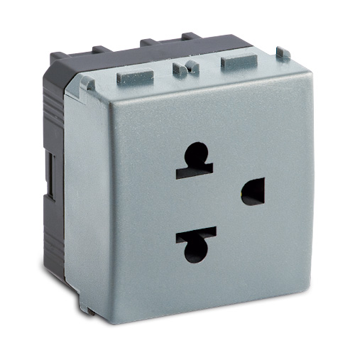 Base de enchufe 2P+T 16A Euro-Americana