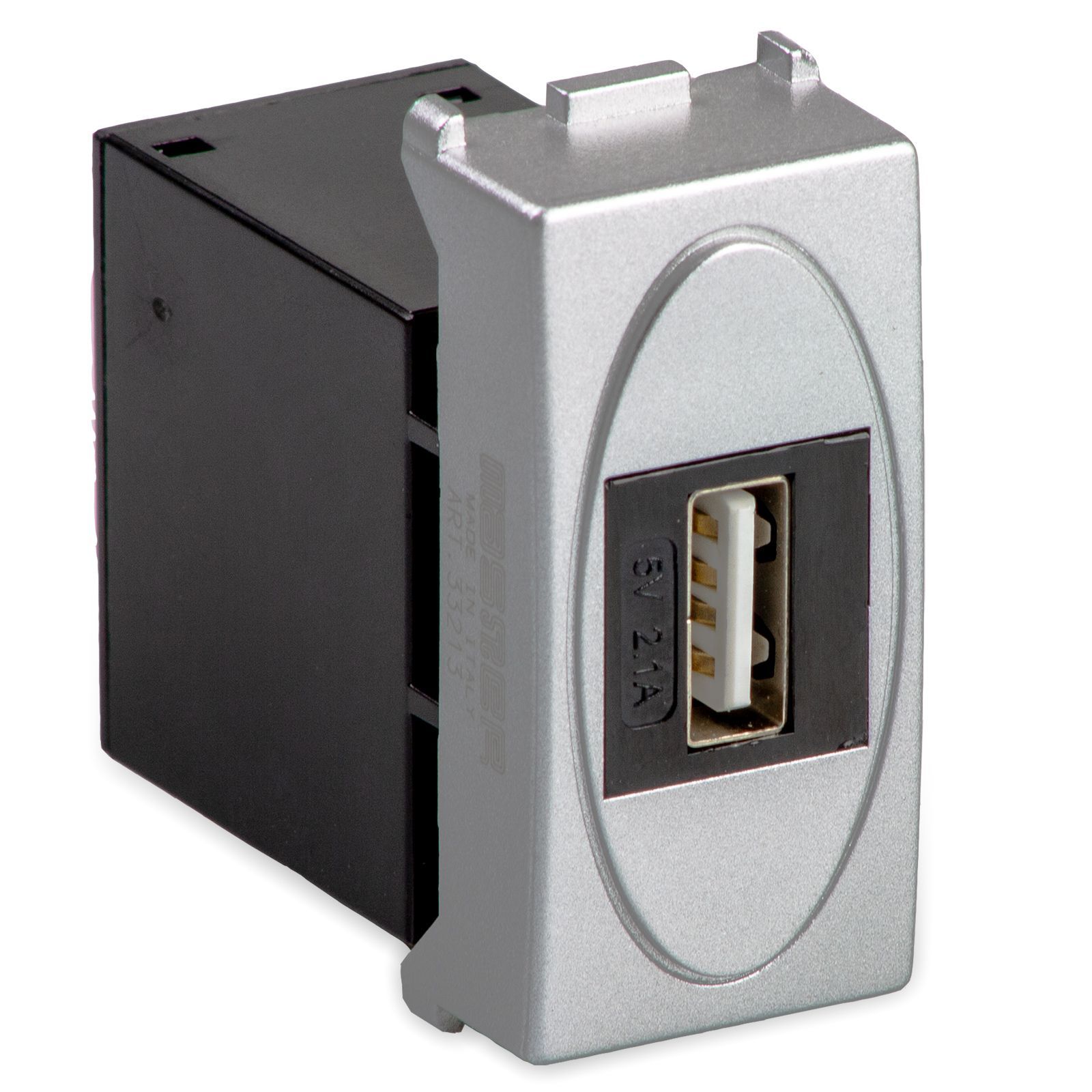 STEEL Alimentatore USB 5V 2.1A
