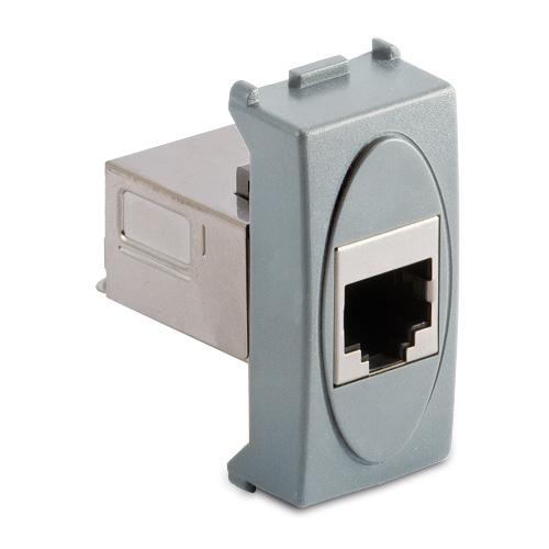 STEELToma RJ45 Cat.6 FTP blindado, 1 mód