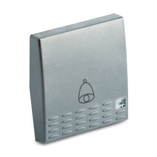 STEELCover f.bell pushbutton w.light 2m.