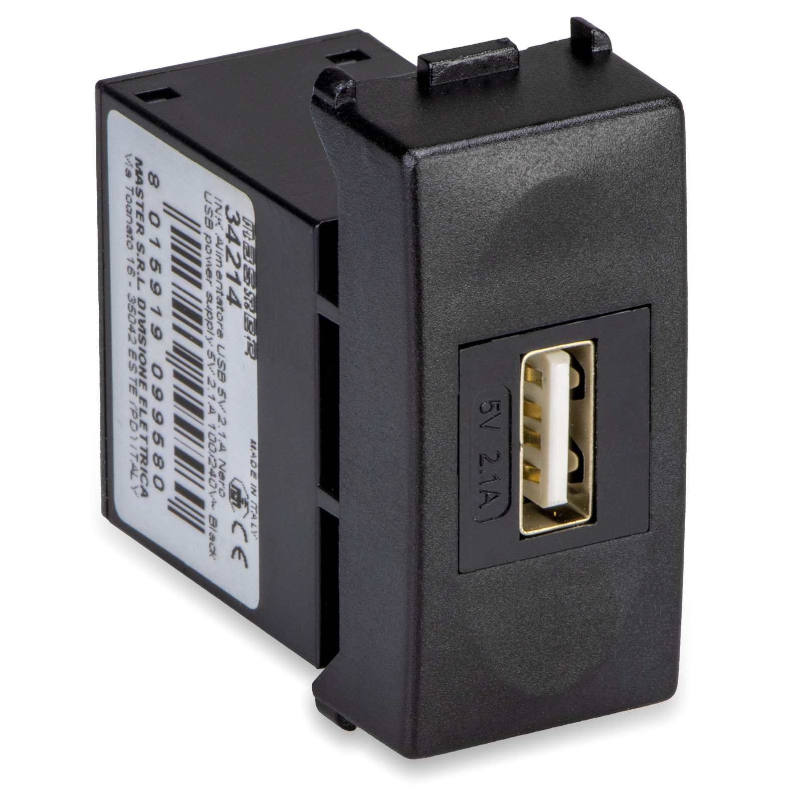 Fuente de alimentación USB 2.1A 100/240V