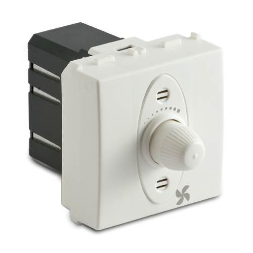 Dimmer Resistive push-push switch wh.2m