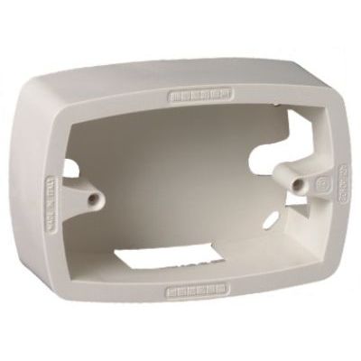 3 Modules external ivory box w/back