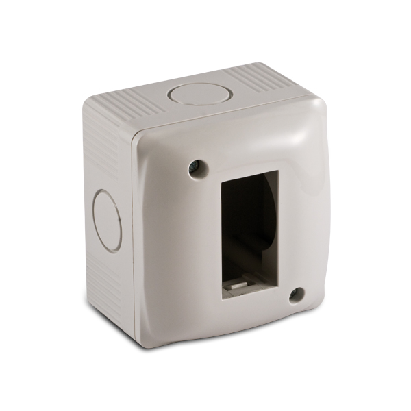 1M IP40 distribution box, grey RAL 7035