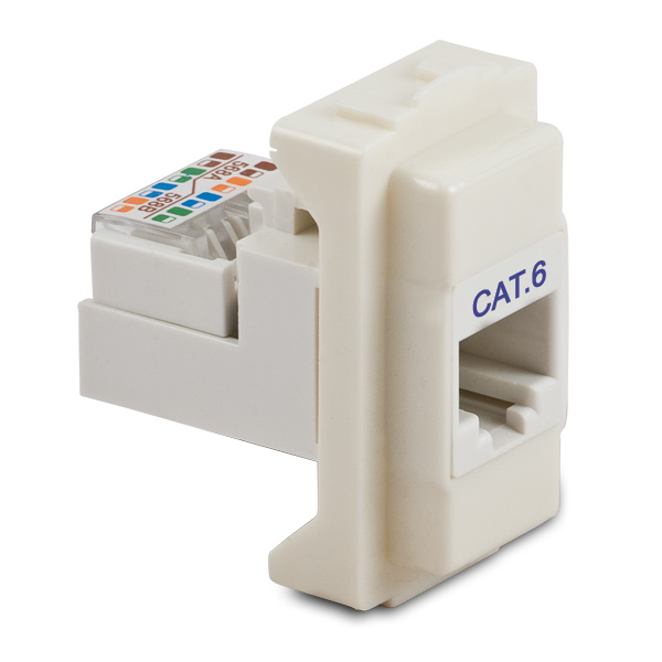 Fiche RJ45 8-8 Cat.6 UTP