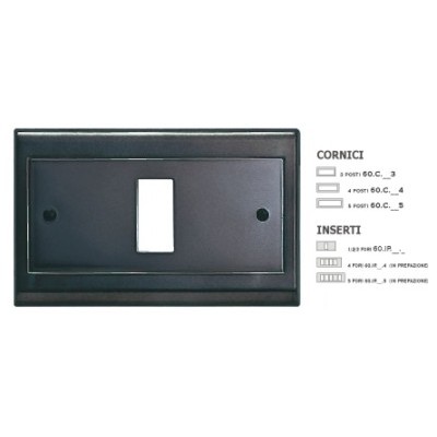 Cornice plastica metal.C.Fucile